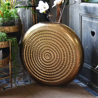 Iron Floor Vase