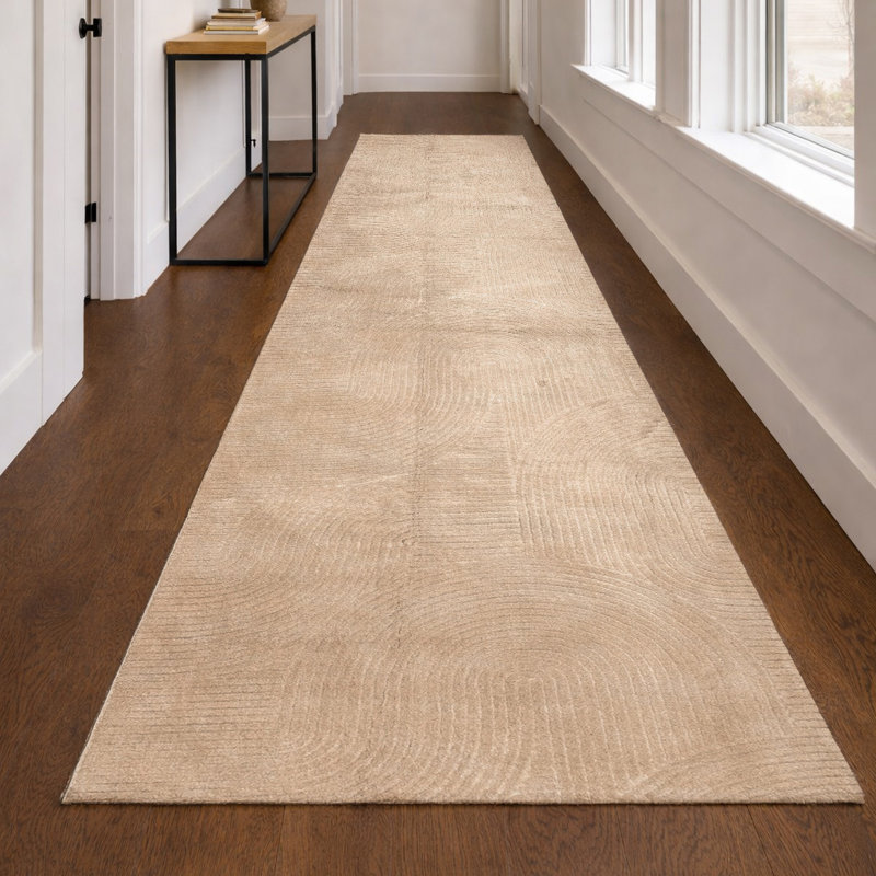 Tapis beige Elion, Beige, 2'8" x 8'0"