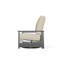 Chaise berçante pivotante cachée en polymère Leeward-98358857-98358842