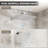 3 Functions Luxury Shower System With Dual Rainfall Shower Heads (Rough-In Valve Included)