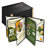 WeChef 10 Pack Restaurant Menu Covers 8.5" x 11" Book Style 8 Views Clear Cafe