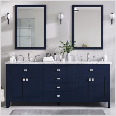 Ensemble de meuble-lavabo double 60 po Odilion