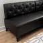 Adler Faux Leather Black Nook