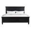 Trento Queen Bed in Distressed Black-53506681