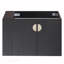 Ensemble de meuble-lavabo sophistiqué avec rangement latéral et fabrication durable
