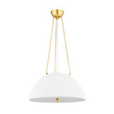 4 - Light Aged Brass Pendant