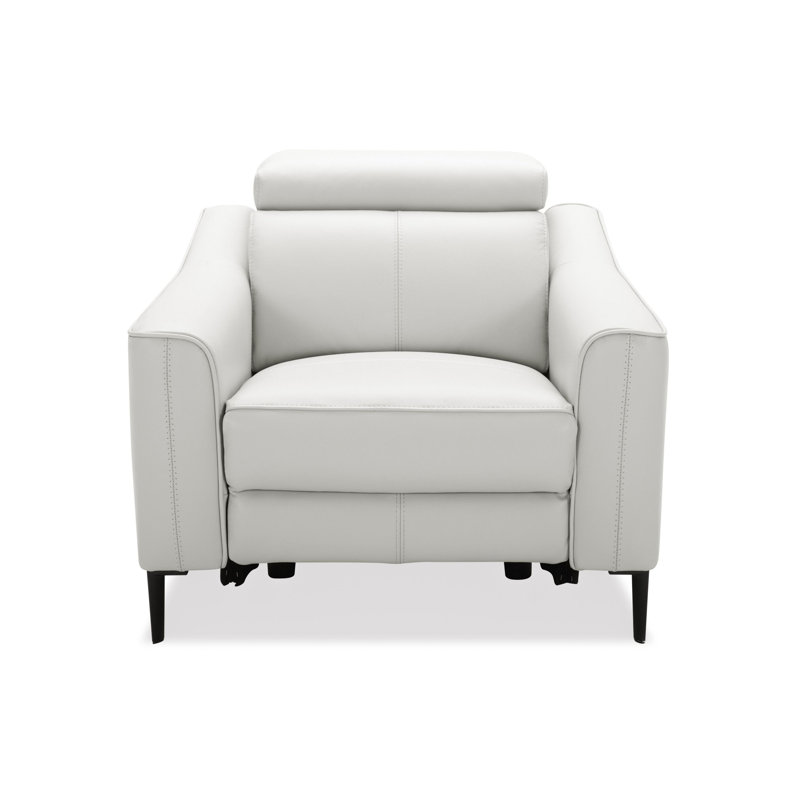 Anisia Power Recliner, White