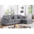 6 - Piece Chenille Sectional-1782697471