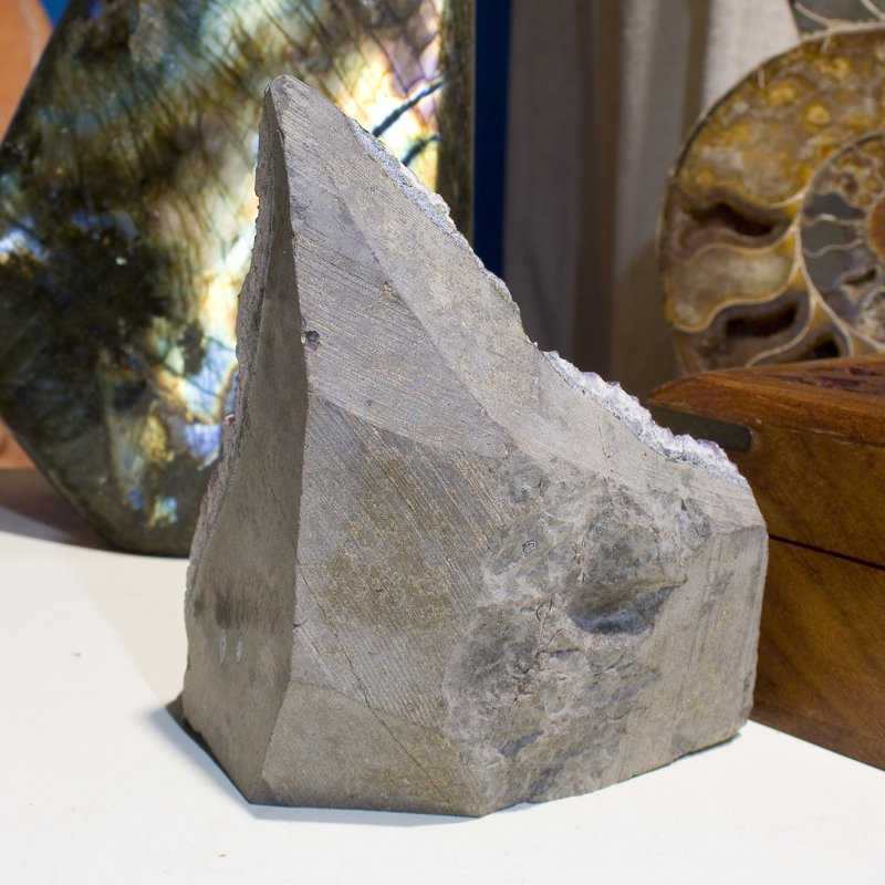 Amethyst on Basalt - 