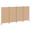 Paravent 4 panneaux vidaXL beige 136,22 x 70,87 po-1927724038-1883001723-1927724039