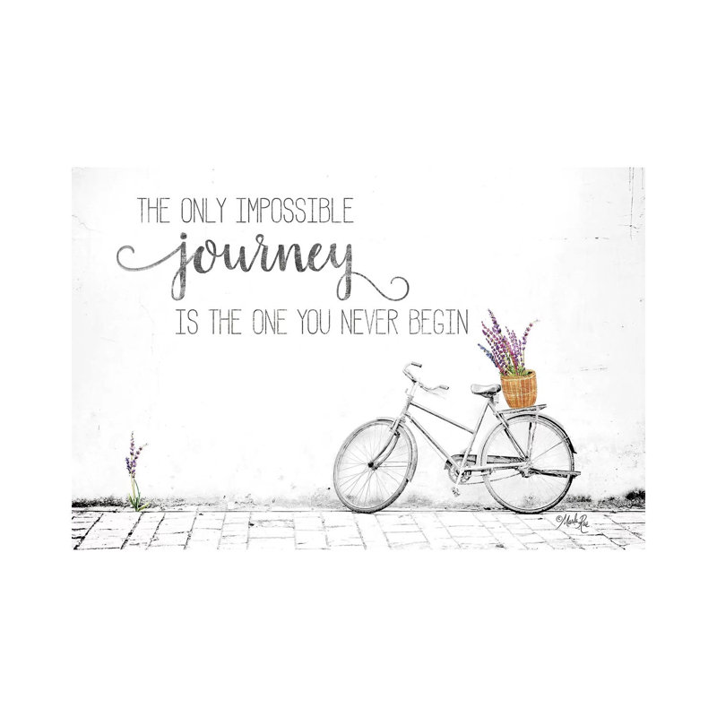 Impossible Journey by Marla Rae - Wrapped Canvas Painting, 66.04cm H x 101.6cm W x 1.91cm D
