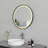 Kingston Brass Aurora 24-Inch Round Led Bathroom Mirror, Front Light, Anti-Fog, Dimmable Touch Sensor Lighted Mirror-126355178