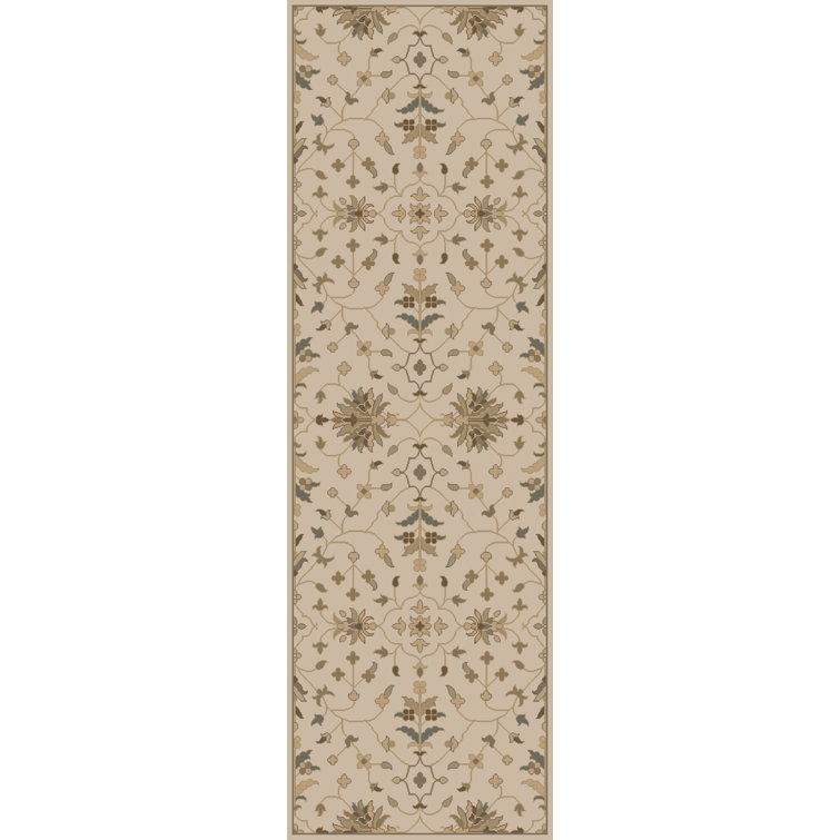 BuckHill Wool Floral Indoor Rug