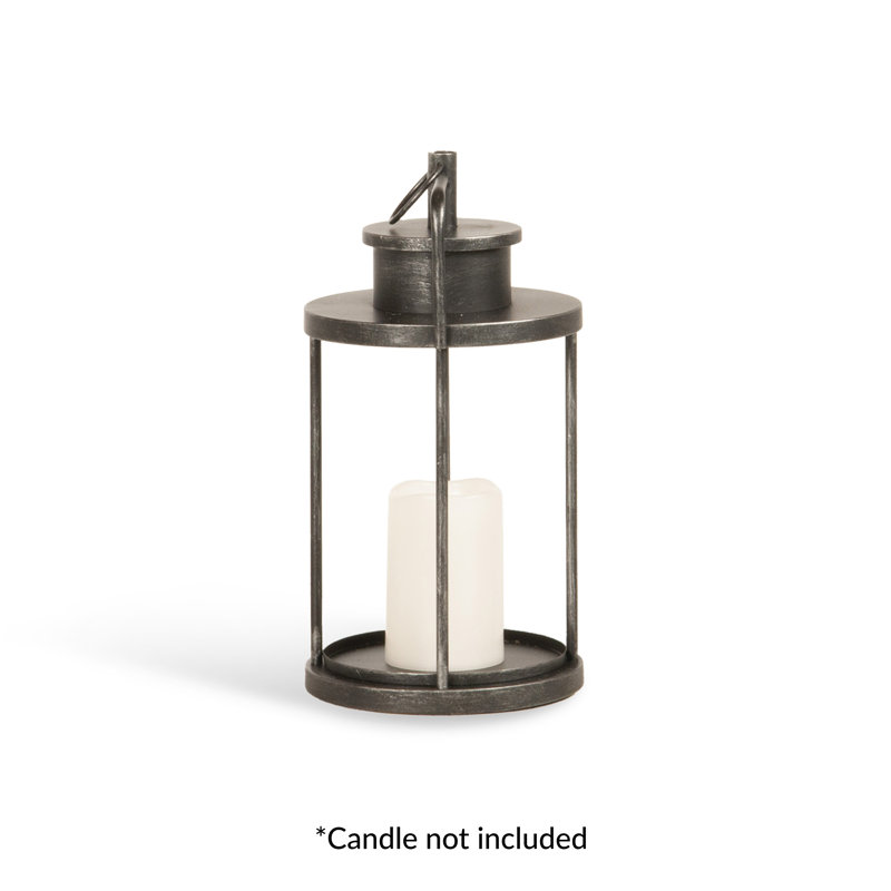 Barlow - Hanging Aluminum Lantern, 18" H x 10" W x 9.25" D