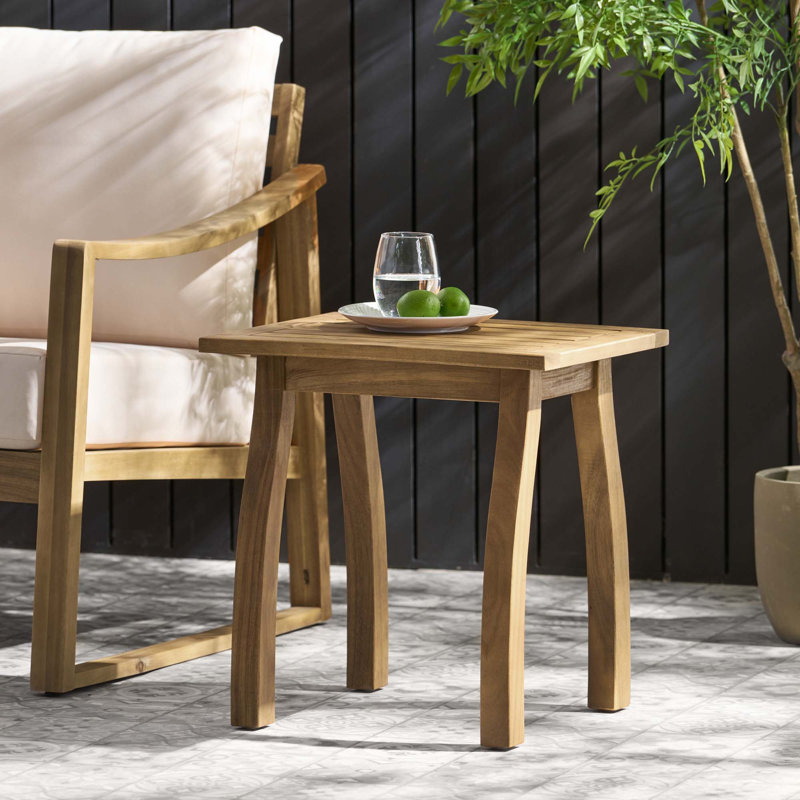 Côté bois d'acacia, Natural Stained