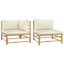 Ensemble modulaire de patio avec coussins Knudson-1593713391