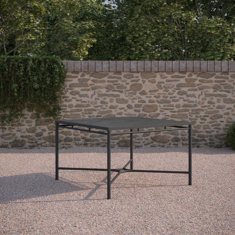 Athens Square Dining Table - Dekton Top, Micron