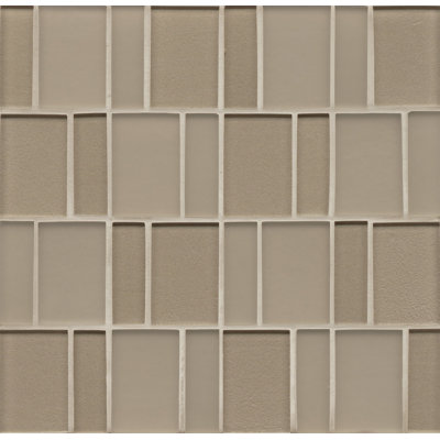 Contempo Glass Mosaic Tile in Gold