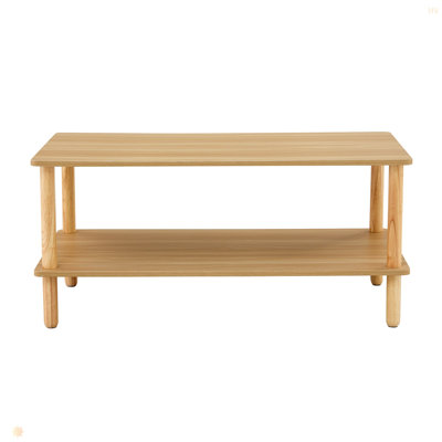 Coffee Table,Cocktail table,Living room table with Open Storage Shelf by George Oliver