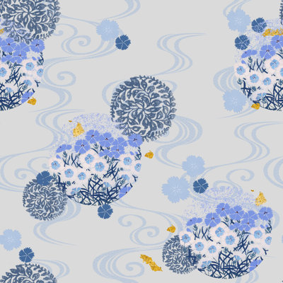 Yuki Osada Floral Wallpaper Double Roll
