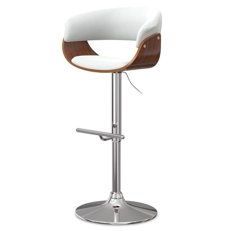 Tabouret de bar pivotant réglable