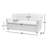 Fae 66" Chenille Upholstered Loveseat-516010607