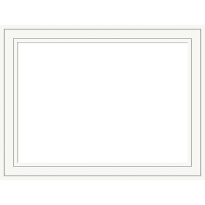 Craftsman White Framed Dry Erase Magnetic Board Organization Boards