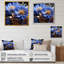«Cornflowers Blue Tones Expression II», reproduction sur toile-722563818-722563804