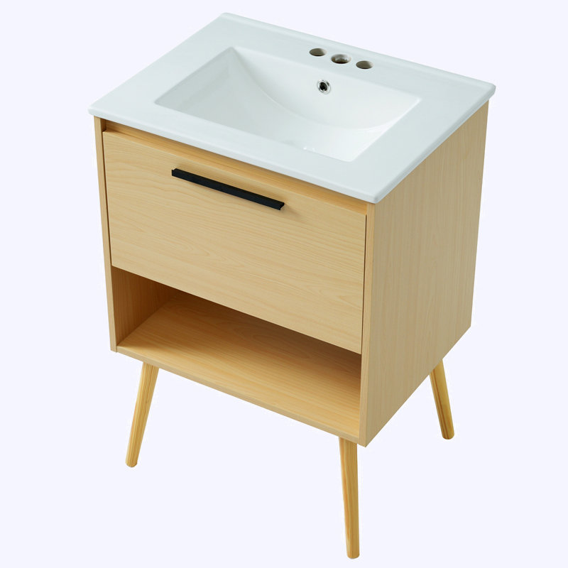 Multi-functional Bathroom Vanity with Sink Combo