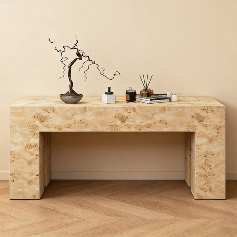 Console Retro Luxury Art, H 29,53 po x l 78,74 po x P 15,75 po