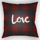 Plaid Indoor/Outdoor Throw Pillow