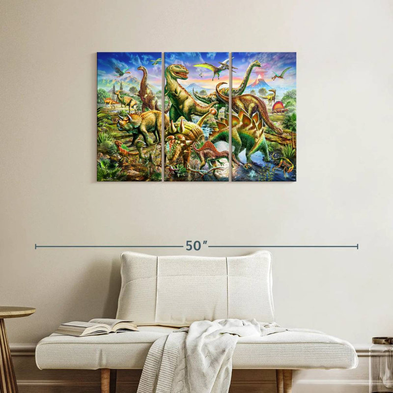 Ashelle Dinoscene - horizontale, H 24 po x l 38 po