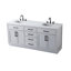 Meuble-lavabo double 72 po Ahner-533112732