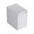 12" Bathroom Side Cabinet, Soft Close Doors, Float Mounting Design, Glossy White,(Kd-Packing)