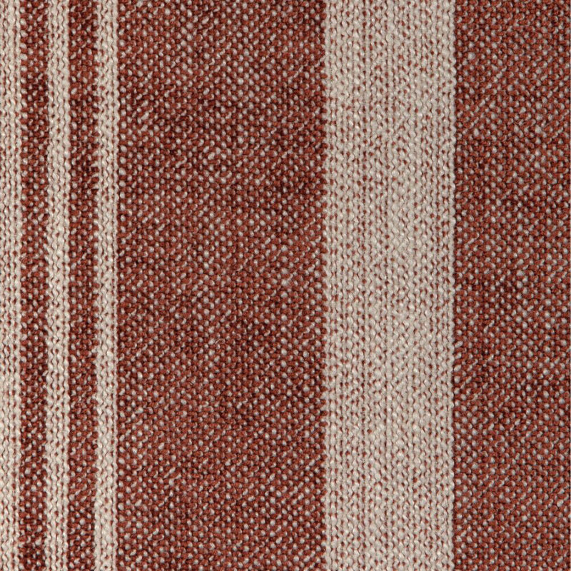 Furrow Stripe Fabric, Ruby