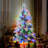 Artificial Xmas Tree with 170 Branch Tips,Mixed PE & PVC Branches