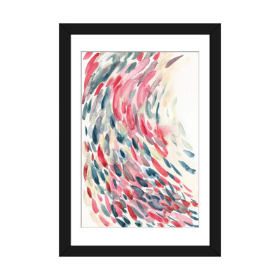«Feather Train» par Albina Bratchava, reproduction d'art graphique sur toile