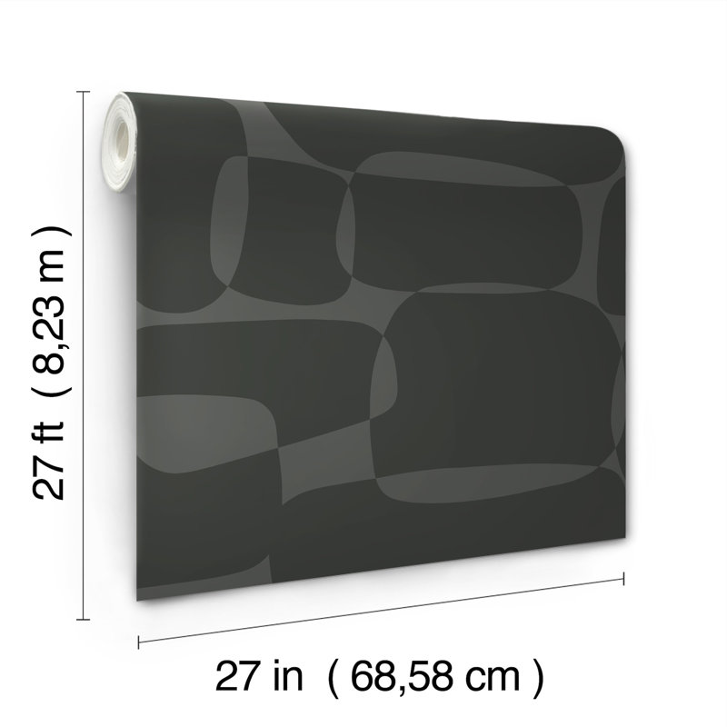 Bloc de papier peint, Noir