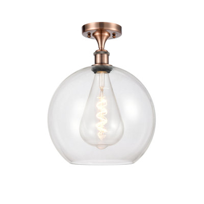 Plafonnier semi-encastré 1 lumière Cindi
