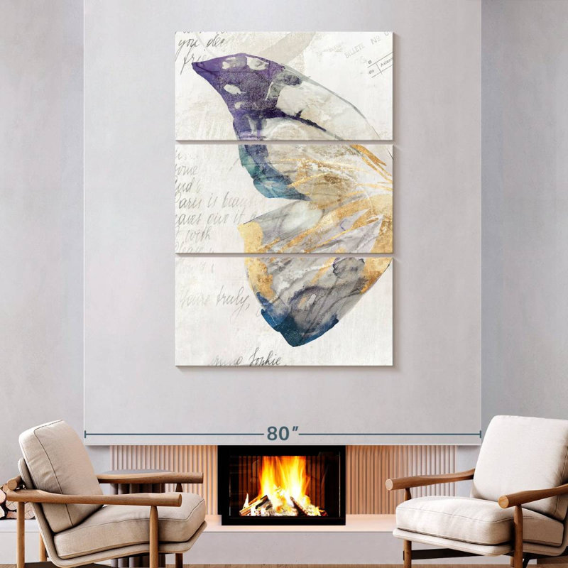 Brampt Butterfly Effect II, 74" H x 48" W