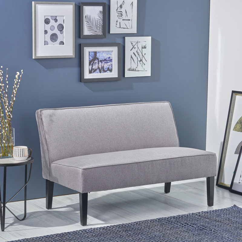 Upholstered 29.99 " Linen Loveseat