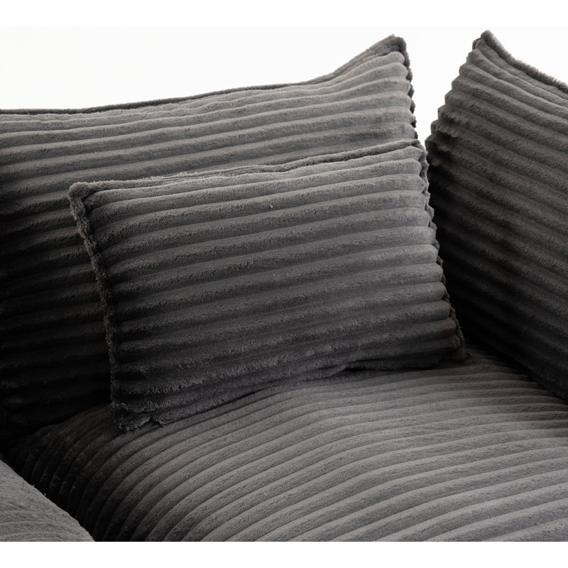 Canapé modulaire surdimensionné avec repose-pieds Cloud Couch