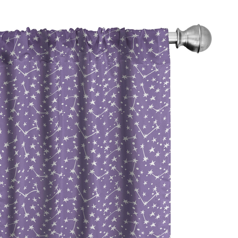 Panneau coulissant semi-diaphane avec passe-tringle Galaxy, 28 po x 84 po