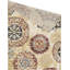 Tapis rouge en jute Noren Ikat-384207738