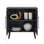Buffet décoratif gris anthracite