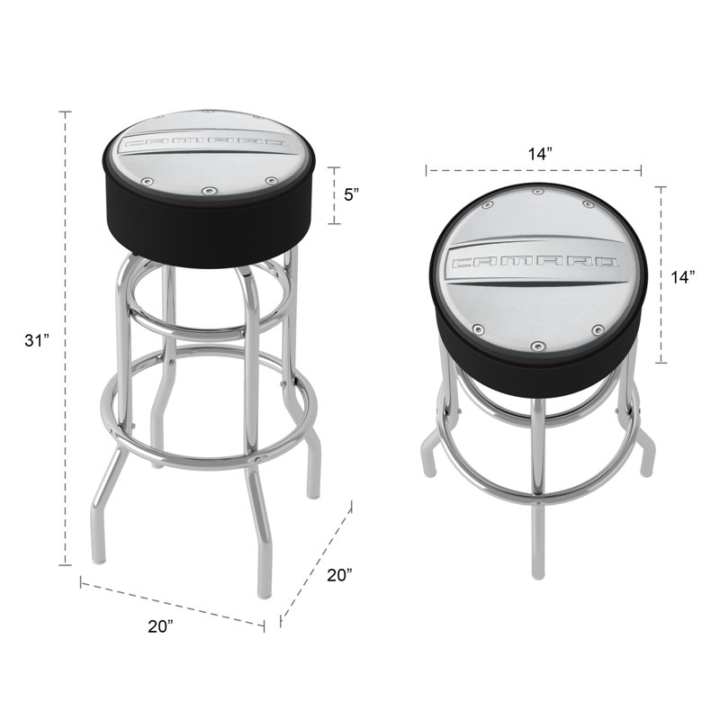 Tabouret tournant 31 "