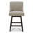 Arvelle Swivel Upholstered Counter Stool-91367059