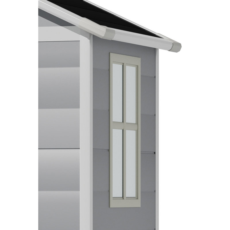 4X3FT Apex Roof Garden Shed
