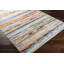 Tapis rayé bleu marine / rose Fleeman-1614466288