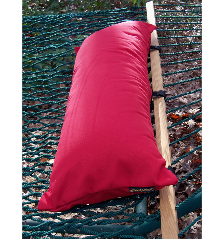 Sunbrella Hammock Outdoor Lumbar Pillow, Red